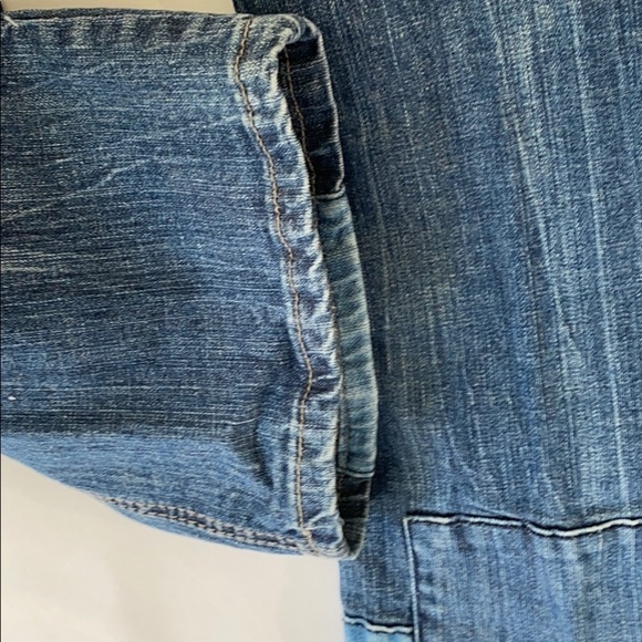 Zane Di Jeans Sz 7 or Adult size 2. Patched Denim. - Picture 6 of 8